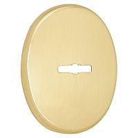 Накладка сувальдный AZZI FAUSTO MDM/85Х70/O внешняя 85Х70 полированная латунь