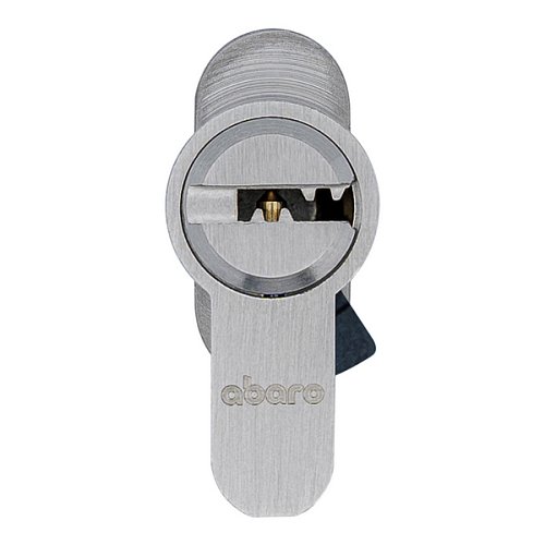 Циліндр ABARO B100 80T (40*40T) Ni нікель сатин 5 ключів - Фото №5