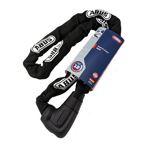 Замок для мотоцикла ABUS 9809/140 Steel-O-Chain с цепью 140 см 2 ключа Black черный - Фото №6