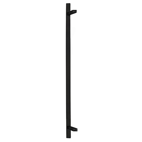 Ручки скобы ABARO Sydney 45° L:1600 X:1200 W:40*20mm SS 304 черный RAL 9005 (комплект) - Фото №7