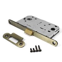 Механизм замка APECS ML 5300-P WC (BS50*96мм) пласт.язычок AB античная бронза