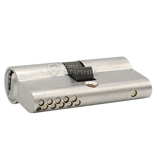 Цилиндр SECUREMME K2 90 (45*45) матовый хром - Фото №2