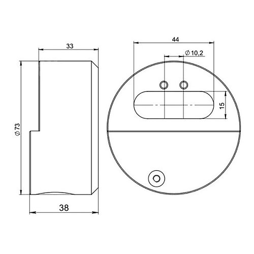 Замок навісний ASPECT ЗН-С-Ш-73 3 ключі - Фото №4