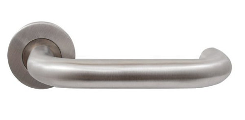 Ручки на розеті COMIT Steel (Steel) нержавіюча сталь  - Фото №2