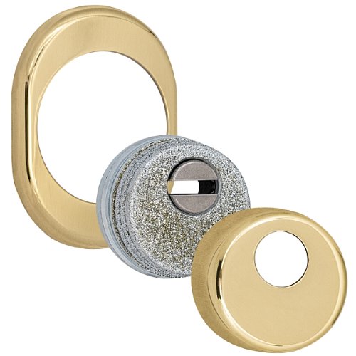 Протектор AZZI FAUSTO Antitubo HB-PATT 25 мм ME50/O овальний стандарт латунь полірована - Фото №1