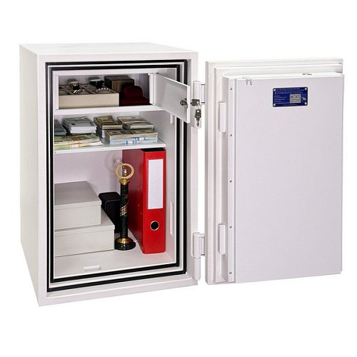 Сейф вогнестійкий GRIFFON FRS.70.E WHITE - Фото №4