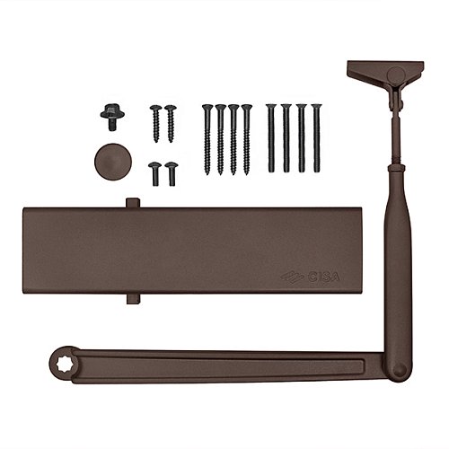 Дотягувач CISA C1610.03.0.88 Professional Plus2 BC STD до 80 кг FIRE коричневий - Фото №6