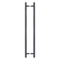 Ручки скоби ABARO Sydney 45° L:1200 X:1000 W:40*20mm SS 304 антрацит RAL 7016 (комплект)