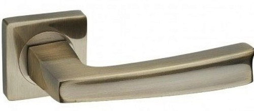 Ручки на розетте KEDR R08.140-AL AB бронза - Фото №2
