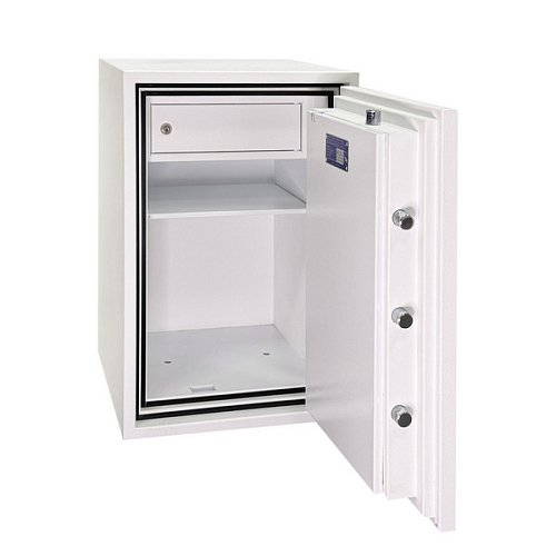 Сейф вогнестійкий GRIFFON FRS.70.E WHITE - Фото №7