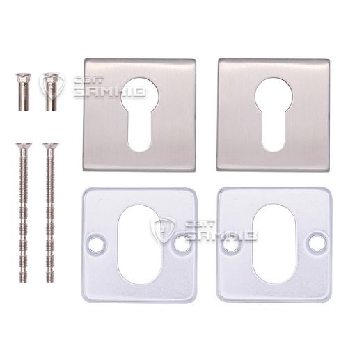 Накладки на сердцевину SHERLOCK SR-201 нержавеющая сталь матовая - Фото №3