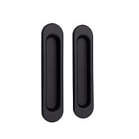 Ручки для раздвижных дверей KEDR Black mat матовый черный