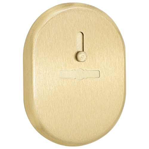 Накладка сувальдна AZZI FAUSTO MDM/OS/CV зі шторкою овальна стандарт латунь матова - Фото №2