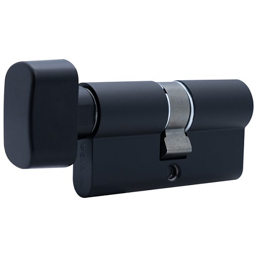 Циліндр CISA C2000 80T (45*35T) чорний 5 ключів - Фото №4