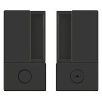 Ручки для розсувної системи AGB Wave WC B300020293 чорний матовий