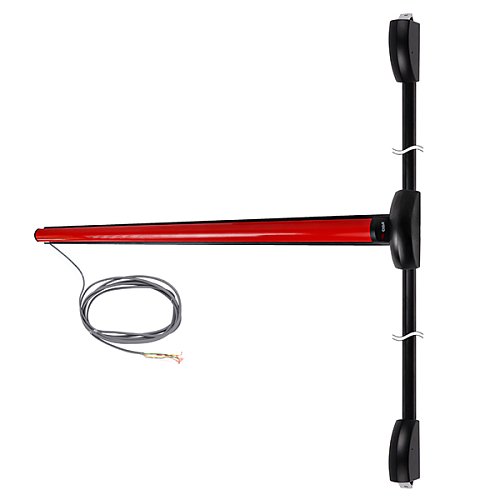 Антипаніка накладна CISA eFAST 59851.10 2-точкова електромоторна червоний/чорний - Фото №1