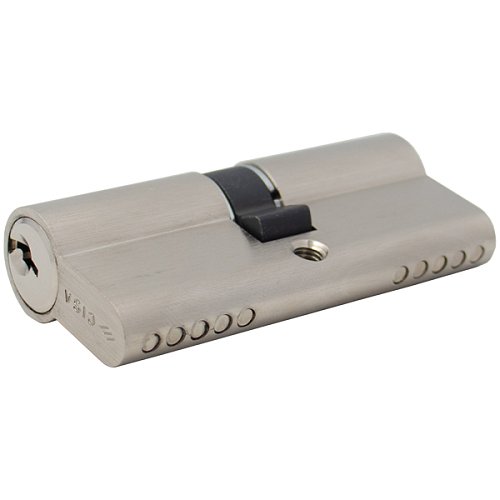 Цилиндр CISA C2000 105 (35*70) никель матовый 5 ключей - Фото №2