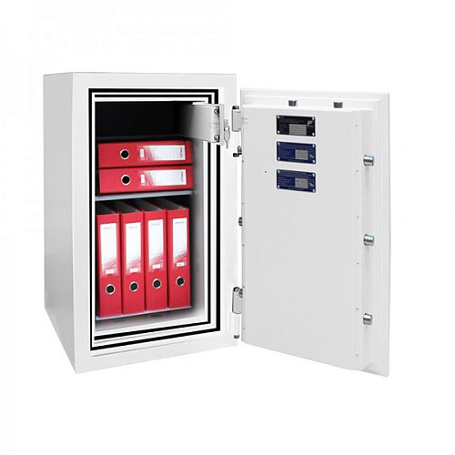 Сейф вогнезламостійкий GRIFFON F60CL I.84.KT WHITE - Фото №3