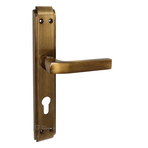 Ручки на планке OZCANLAR Hazal Yale 72 матовая бронза - Фото №2