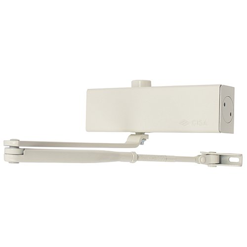 Доводчик CISA C1610.05.0.45 Professional Plus2 BC STD до 120 кг FIRE белый - Фото №1