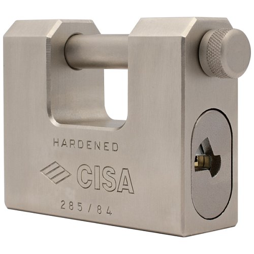 Замок навесной CISA 2855P.84 (84 мм, 2 ключа AP4 S) - Фото №1