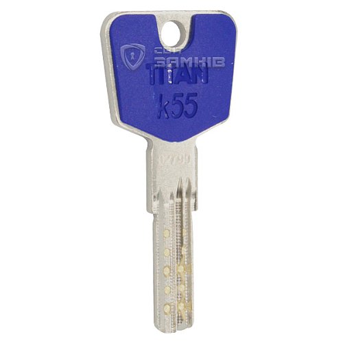 Цилиндр TITAN K55 90Т (50*40T) никель сатин - Фото №4