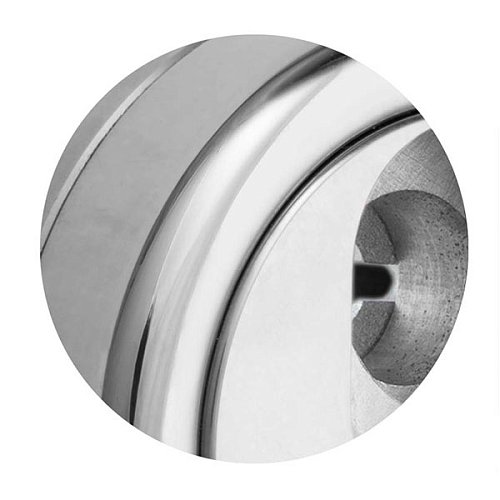 Протектор магнітний DISEC 3G8 для замків OMEGA 20 мм без накладки хром полірований - Фото №6