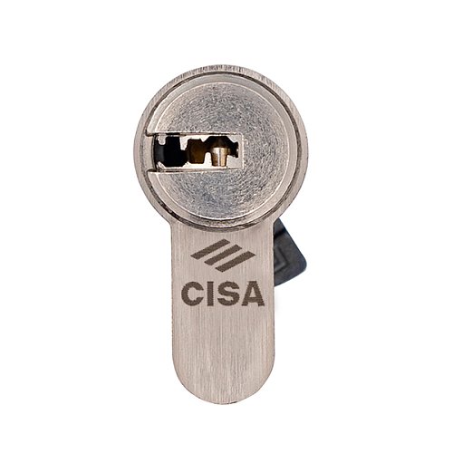 Цилиндр CISA Astral Tekno PRO 80 (40*40) никель матовый 5 ключей - Фото №4