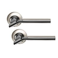 Ручки на розеті ARMADILLO Cosmo (BK6-1-ET-1) SN/CP матовий нікель/хром