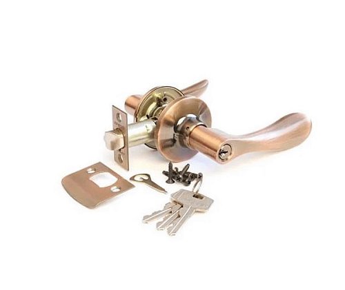 Ручка-заскочка APECS 891-01 (BS60/70мм) AC антична мідь - Фото №1