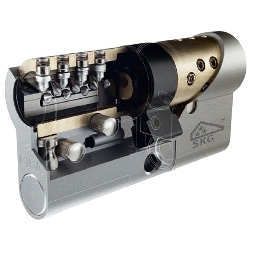 Цилиндр CISA RX (модульный) 120 (40*80) никель матовый 3 ключа - Фото №10