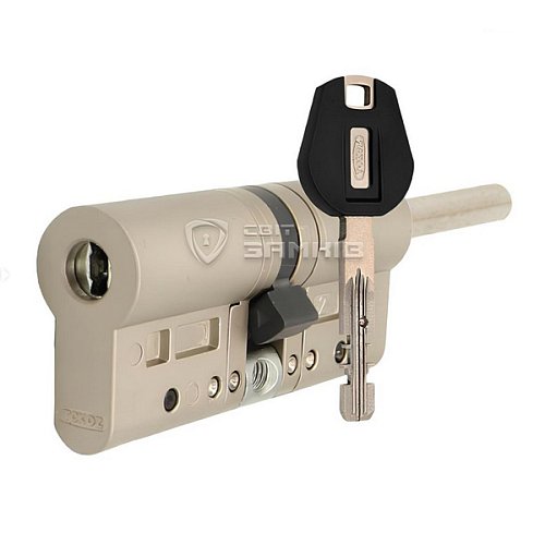 Циліндр TOKOZ Pro300 105T (75*30T) зі штоком нікель матовий - Фото №1