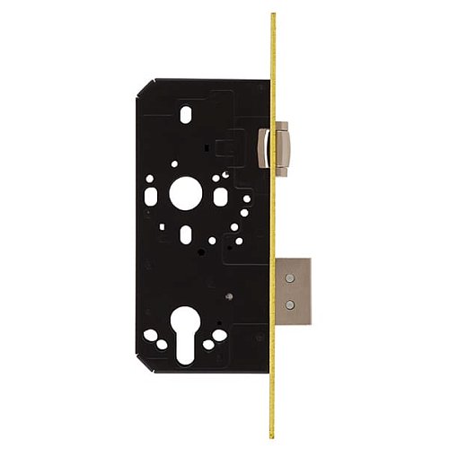 Механізм замка SANTOS 712 бочка (BS55мм) матова латунь - Фото №3