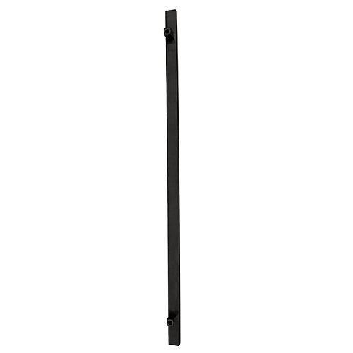 Ручки скобы ABARO Sydney 90° L:1600 X:1200 W:40*20mm SS 304 черный RAL 9005 (комплект) - Фото №4