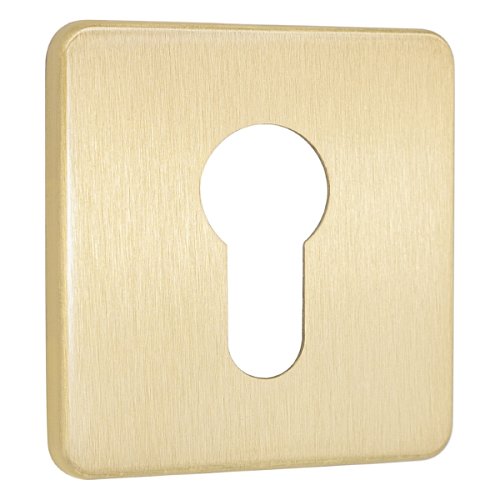 Накладка на серцевину AZZI FAUSTO MY/QSLIM/OS квадратна латунь матова - Фото №1