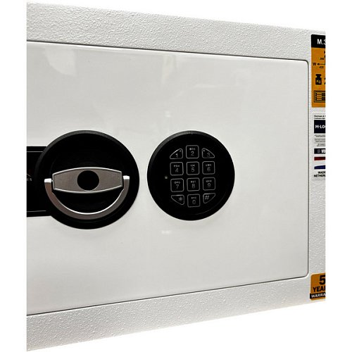 Сейф меблевий GRIFFON M.30.Е WHITE GLOSS - Фото №7