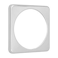 Накладка на протектор AZZI FAUSTO ME50/QSLIM/CL квадратная полированная хром