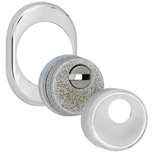 Протектор AZZI FAUSTO Antitubo HB-PATT 25 мм ME50/CL овальний стандарт хром полірований - Фото №1