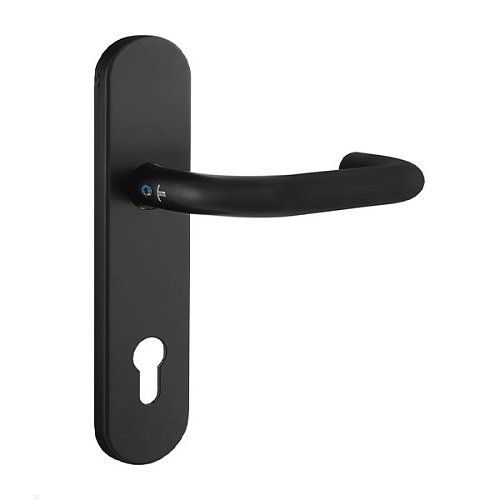 Ручка противопожарная на планке TESA SDF32EXNE 85 мм черная - Фото №1