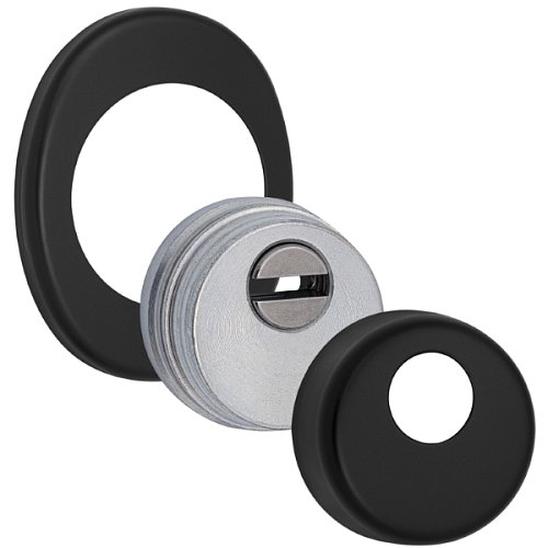 Протектор AZZI FAUSTO Antitubo 25 мм ME50/85X70/NO овальний широкий чорний матовий - Фото №1