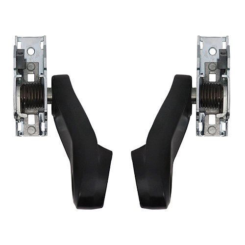 Комплект врізної антипаніки CISA Fast Push 59607.10 1200 мм червона із замком та ручкою - Фото №8