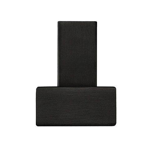 Ручка скоба ABARO Sydney 90° L:1600 X:1200 W:40*20mm SS 304 чорний RAL 9005 (половинка) - Фото №5