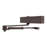 Доводчик CISA C1611.05.0.88 Professional Plus2 BC STD HO с фиксацией до 120 кг коричневый