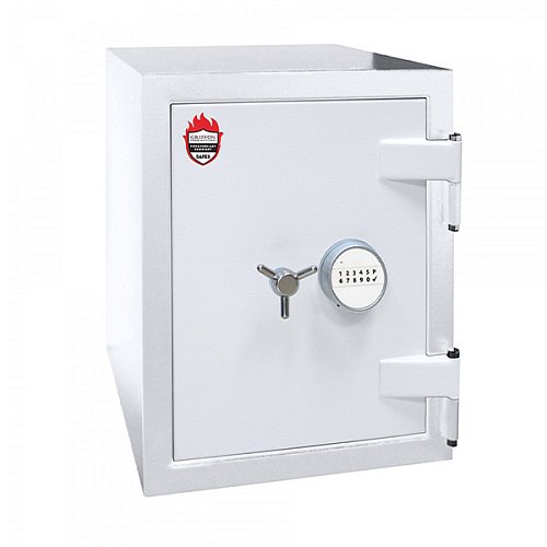 Сейф вогнезламостійкий GRIFFON F60CL I.63.ET WHITE - Фото №1