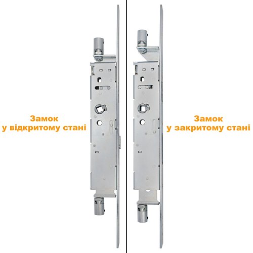 Механизм замка врезной антипаники CISA SikurExit 43295.30 (BS30мм) для пассивной створки двери - Фото №7