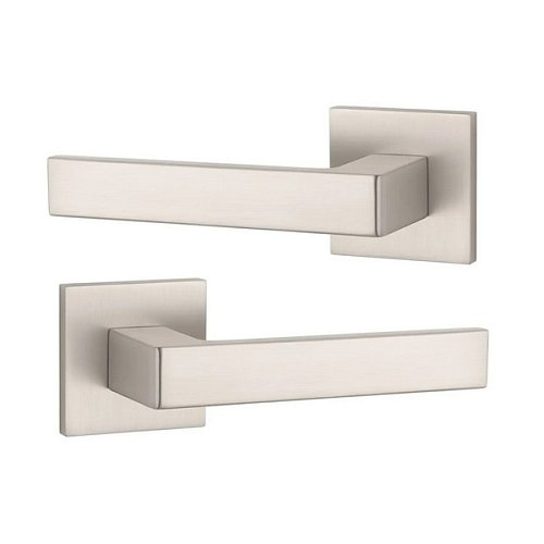 Ручки на розетте APRILE AT Sulla Q 7S тонкая розетта матовый никель - Фото №1