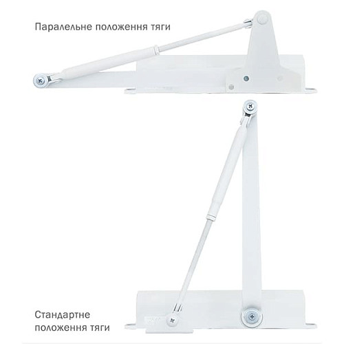 Доводчик RYOBI D-2005V BC UNIV до 100кг FIRE Белый - Фото №4