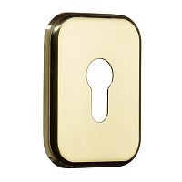 Накладка на сердцевину AZZI FAUSTO MY/LINE внутренняя прямоугольная 82х62 полированная латунь