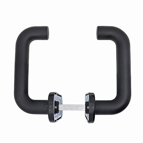 Ручки протипожежні на планці CISA 07070.26 натискна-натискна 72 мм чорний - Фото №4