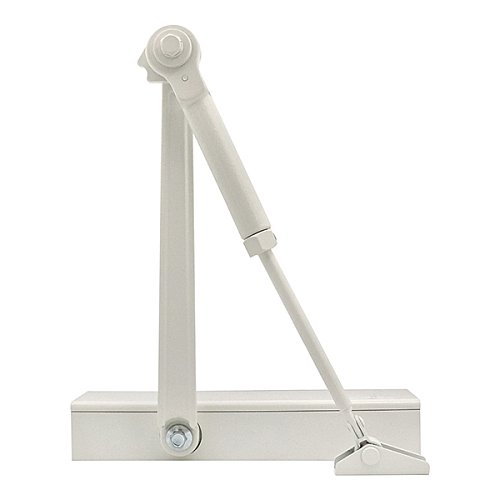 Доводчик CISA C1611.03.0.45 Professional Plus2 BC STD HO с фиксацией до 80 кг белый - Фото №4